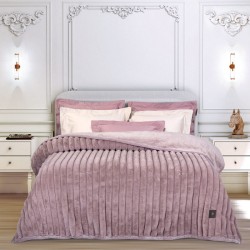 Κουβέρτα Υπέρδιπλη Premium 3478 Rabbit Faux Fur Polo Club (220x240) 1Τεμ