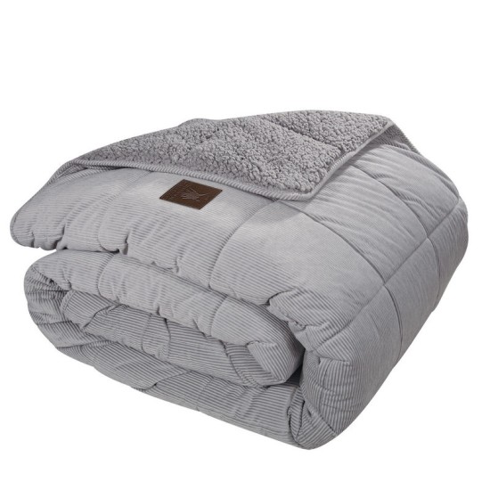 Κουβερτοπάπλωμα Με Sherpa Υπέρδιπλο Essential 3480 Polo Club (220x240) 1Τεμ