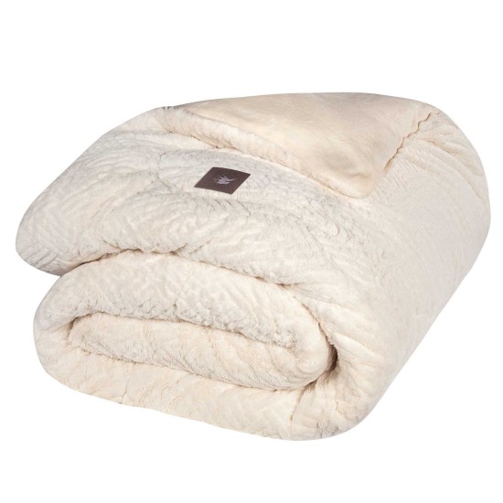 Κουβερτοπάπλωμα King Size Essential Blanket 3952 Rabbit Faux Fur Polo Club (240x250) 1Τεμ