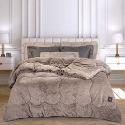 Κουβερτοπάπλωμα King Size Essential Blanket 3953 Rabbit Faux Fur Polo Club (240x250) 1Τεμ