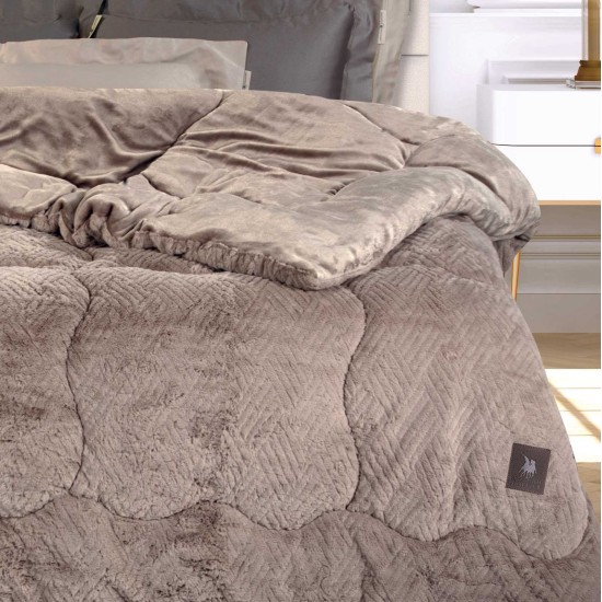 Κουβερτοπάπλωμα King Size Essential Blanket 3953 Rabbit Faux Fur Polo Club (240x250) 1Τεμ