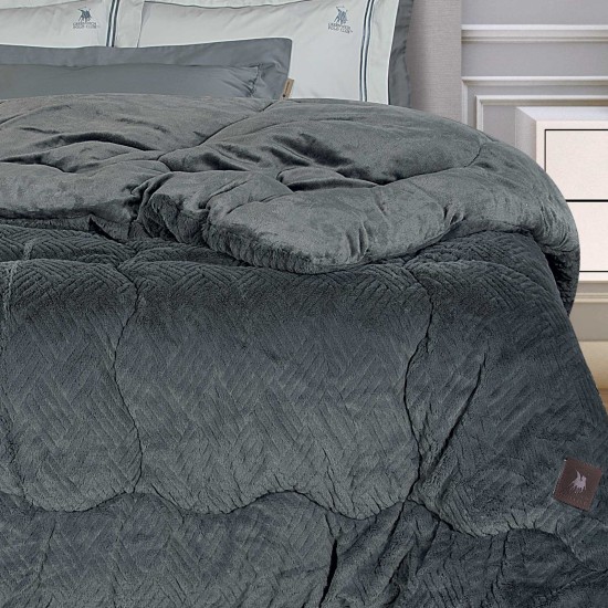 Κουβερτοπάπλωμα King Size Essential Blanket 3954 Rabbit Faux Fur Polo Club (240x250) 1Τεμ