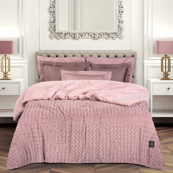 Κουβερτοπάπλωμα King Size Essential Blanket 3961 Rabbit Faux Micromink Polo Club (240x250) 1Τεμ