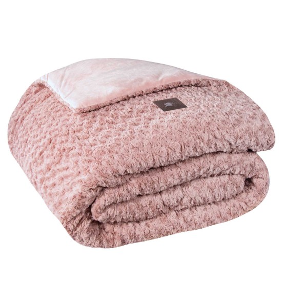 Κουβερτοπάπλωμα King Size Essential Blanket 3961 Rabbit Faux Micromink Polo Club (240x250) 1Τεμ