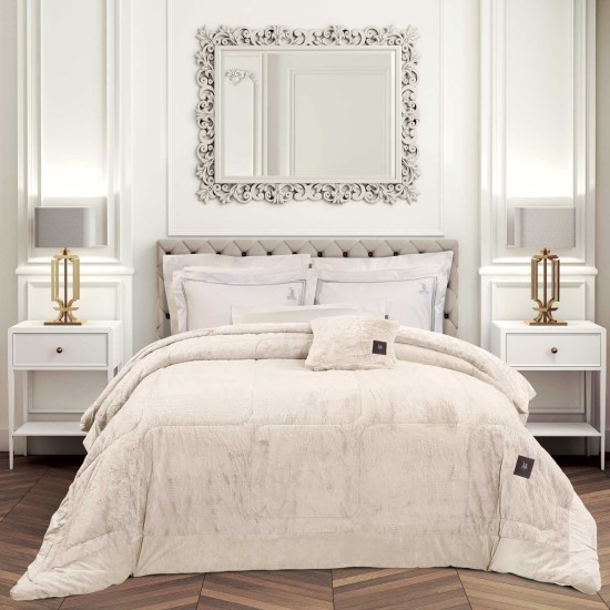 Κουβερτοπάπλωμα King Size Essential Blanket 3962 Rabbit Faux Velvet Polo Club (240x250) 1Τεμ