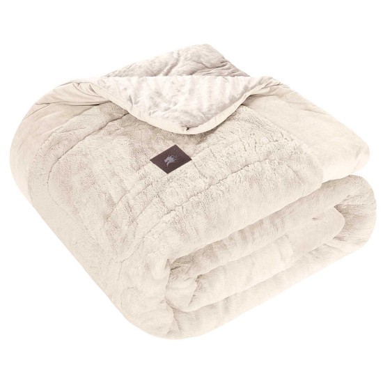 Κουβερτοπάπλωμα King Size Essential Blanket 3962 Rabbit Faux Velvet Polo Club (240x250) 1Τεμ