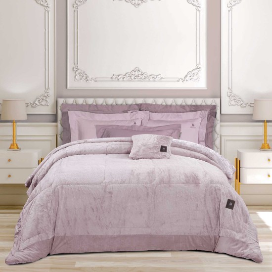 Κουβερτοπάπλωμα King Size Essential Blanket 3963 Rabbit Faux Velvet Polo Club (240x250) 1Τεμ