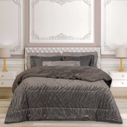 Κουβερτοπάπλωμα Με Sherpa King Size Essential Blanket 4433 Velvet Polo Club (240x250) 1Τεμ