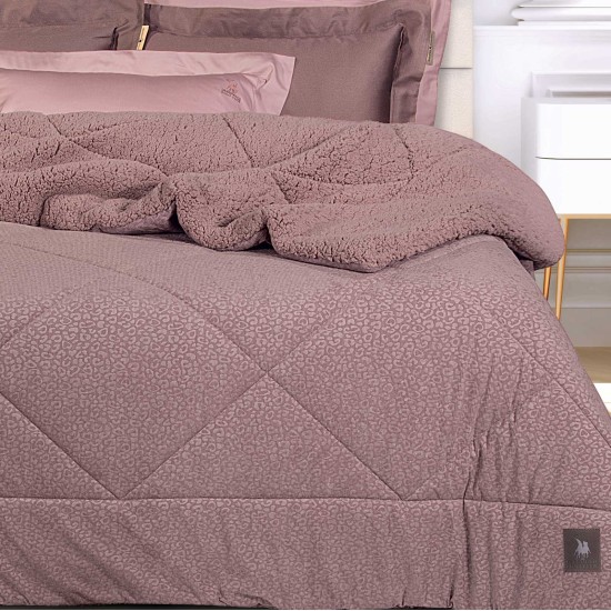 Κουβερτοπάπλωμα Με Sherpa King Size Essential Blanket 4436 Curdoroy Polo Club (240x250) 1Τεμ