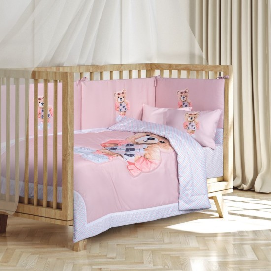 Κουβερλί Βρεφικό Κούνιας Essential Baby Digital Prints 8843 Polo Club (110x150) 1Τεμ