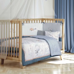 Κουβερλί Βρεφικό Κούνιας Essential Baby 8852 Micro Polo Club (110x150) 1Τεμ