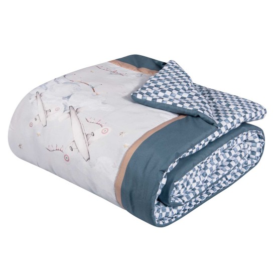 Κουβερλί Βρεφικό Κούνιας Essential Baby 8852 Micro Polo Club (110x150) 1Τεμ