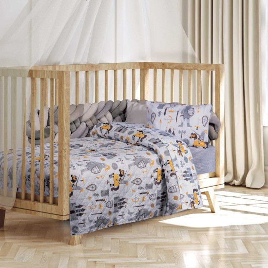 Κουβερλί Βρεφικό Κούνιας Essential Baby 8861 Micro Polo Club (120x160) 1Τεμ