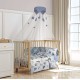 Κουβερλί Βρεφικό Κούνιας Essential Baby 8863 Micro Polo Club (120x160) 1Τεμ