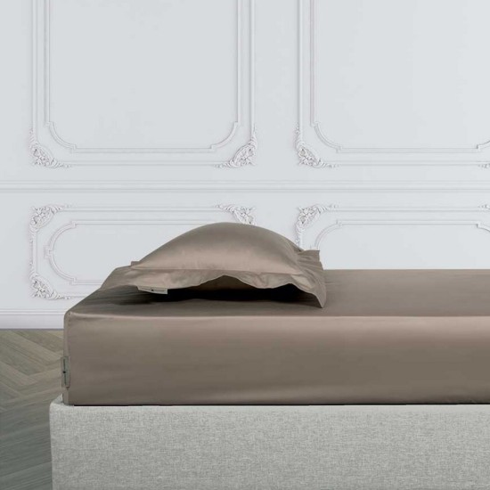 Κατωσέντονο Υπέρδιπλο Cozy Bedroom Solid 2258 Cotton Satin Polo Club (160x200+35) Με Λάστιχο 1Τεμ