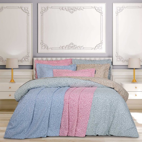 Κατωσέντονο Μονό Loft Print Leopard 2289 Polo Club (100x200+35) Με Λάστιχο 1Τεμ