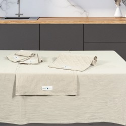 Τραπεζομάντηλο Essential Kitchen 2637 Solid Stonewashed Cotton Polo Club (140x240) 1Τεμ