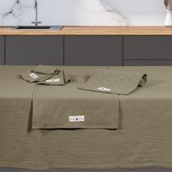 Τραπεζομάντηλο Essential Kitchen 2640 Solid Stonewashed Cotton Polo Club (140x240) 1Τεμ