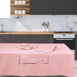 Πετσέτες Κουζίνας Σετ Essential Kitchen 2639 Solid Stonewashed Cotton Polo Club (30x45) 2Τεμ