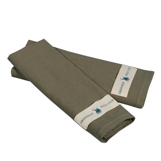 Πετσέτες Κουζίνας Σετ Essential Kitchen 2640 Solid Stonewashed Cotton Polo Club (30x45) 2Τεμ