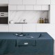 Πετσέτες Κουζίνας Σετ Essential Kitchen 2643 Solid Stonewashed Cotton Polo Club (30x45) 2Τεμ