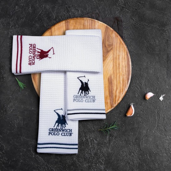 Πετσέτες Κουζίνας Σετ Essential 2805 Cotton Polo Club (40x60) 2Τεμ Πετσέτες Κουζίνας Σετ Essential 2805 Cotton Polo Club (40x60) 2Τεμ