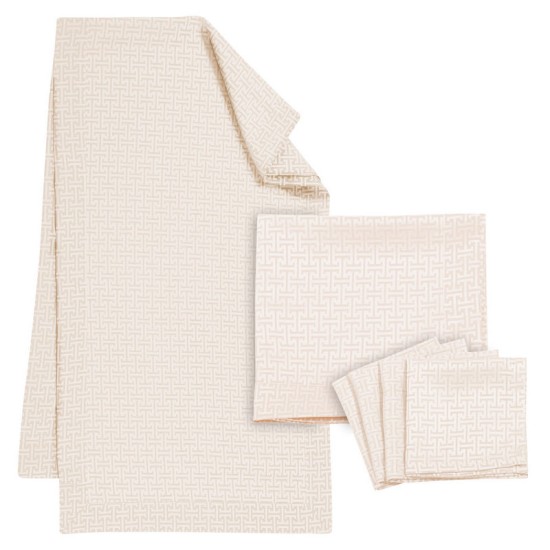 Πετσέτες Φαγητού Σετ Essential 3009 Jacquard Polo Club (40x50) 4Τεμ