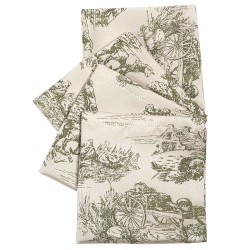 Πετσέτες Φαγητού Σετ Essential kitchen 3015 Jacquard Polo Club (40x40) 4Τεμ