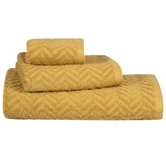 Πετσέτες Σετ Cozy Towel 4098 Jacquard Cotton Polo Club 3Τεμ