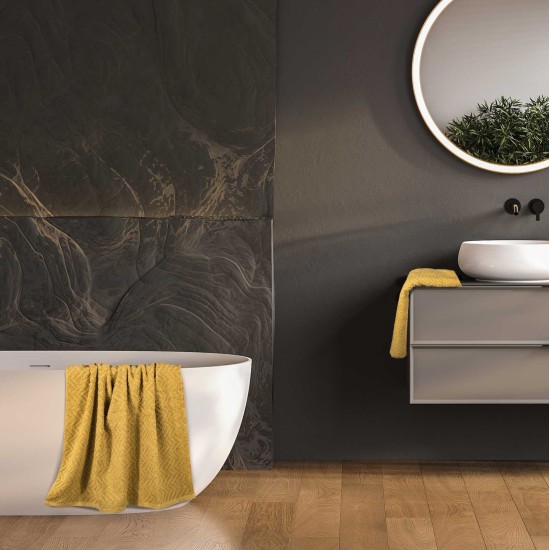 Πετσέτες Σετ Cozy Towel 4098 Jacquard Cotton Polo Club 3Τεμ