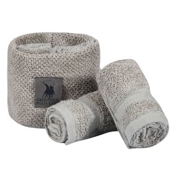 Πετσέτες Σετ Essential Bath 4105 (Σε Καλαθάκι) Cotton Polo Club (30x30) 4Τεμ