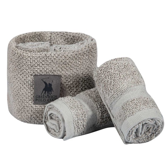 Πετσέτες Σετ Essential Bath 4105 (Σε Καλαθάκι) Cotton Polo Club (30x30) 4Τεμ