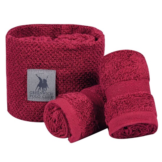 Πετσέτες Σετ Essential Bath 4109 (Σε Καλαθάκι) Cotton Polo Club (30x30) 4Τεμ