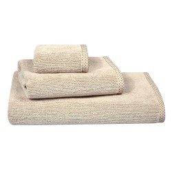 Πετσέτες Σετ Cozy 4124 Jacquard Cotton Polo Club 3Τεμ