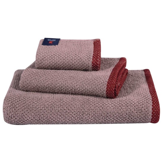 Πετσέτες Σετ Cozy 4131 Jacquard Cotton Polo Club 3Τεμ