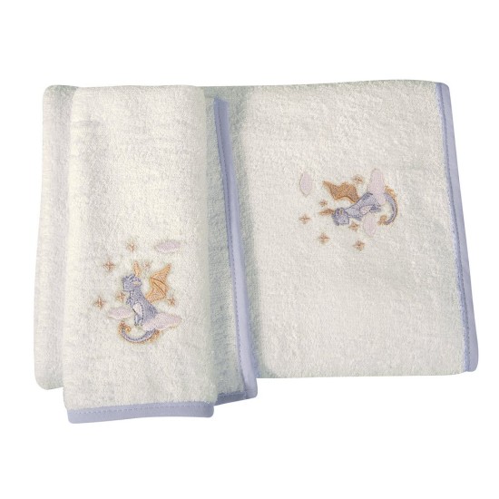 Πετσέτες Βρεφικές Σετ Essential Baby Prints 8840 Cotton Polo Club 2Τεμ