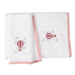 Πετσέτες Βρεφικές Σετ Essential Baby Prints 8841 Cotton Polo Club 2Τεμ