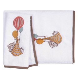 Πετσέτες Βρεφικές Σετ Essential Baby 8850 Cotton Polo Club 2Τεμ