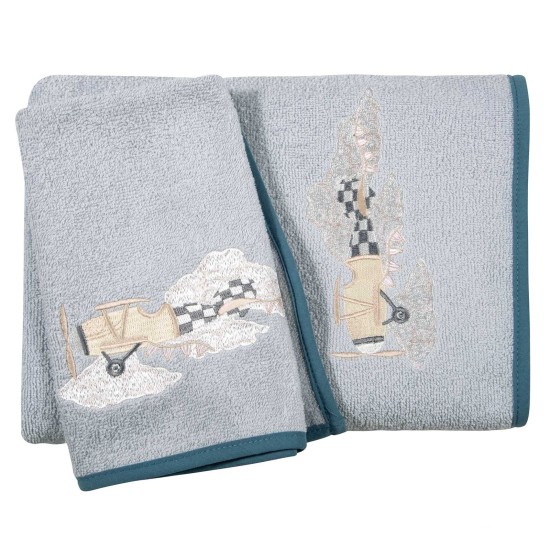 Πετσέτες Βρεφικές Σετ Essential Baby 8852 Cotton Polo Club 2Τεμ