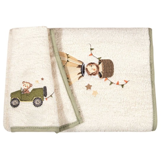 Πετσέτες Βρεφικές Essential Baby 8860 Cotton Polo Club 2Τεμ