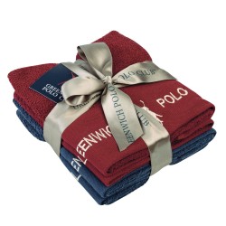 Πετσέτες Με Κέντημα Χεριών Σετ Essential Towel 2673 Cotton Polo Club (30x50) 4Τεμ