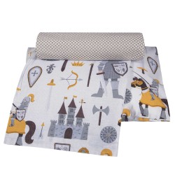 Σεντόνια Βρεφικά Κούνιας Σετ Essential Baby 8861 Cotton Polo Club (130x170) 3Τεμ