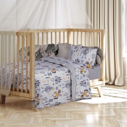 Σεντόνια Βρεφικά Κούνιας Σετ Essential Baby 8861 Cotton Polo Club (130x170) 3Τεμ