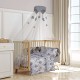 Σεντόνια Βρεφικά Κούνιας Σετ Essential Baby 8861 Cotton Polo Club (130x170) 3Τεμ