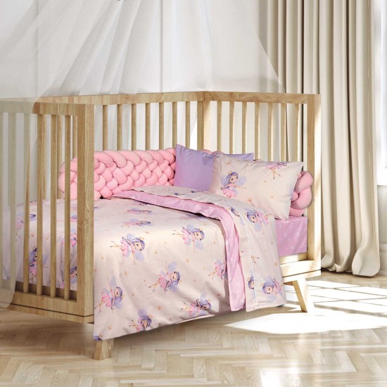 Σεντόνια Βρεφικά Κούνιας Σετ Essential Baby 88678Cotton Polo Club (130x170) 3Τεμ