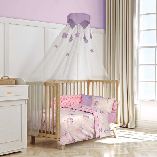 Σεντόνια Βρεφικά Κούνιας Σετ Essential Baby 88678Cotton Polo Club (130x170) 3Τεμ