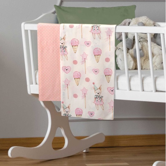 Σεντόνια Βρεφικά Λίκνου Σετ Essential Baby 8859 Cotton Polo Club (70x120) 2Τεμ