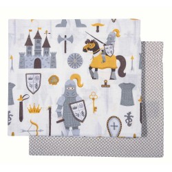 Σεντόνια Βρεφικά Λίκνου Σετ Essential Baby 8861 Cotton Polo Club (70x120) 2Τεμ