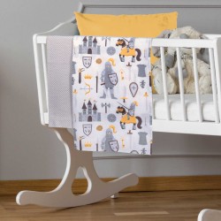 Σεντόνια Βρεφικά Λίκνου Σετ Essential Baby 8861 Cotton Polo Club (70x120) 2Τεμ