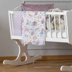 Σεντόνια Βρεφικά Λίκνου Σετ Essential Baby 8865 Cotton Polo Club (70x120) 2Τεμ